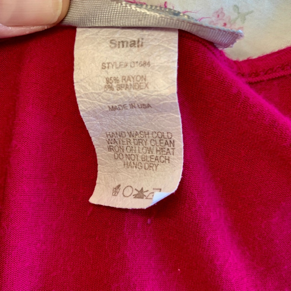 Spring in your step pink cotton dress - Picture 8 of 8